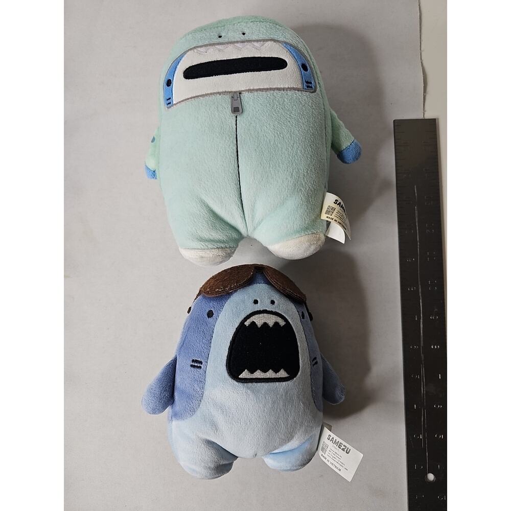 Samezu Shark Plush Lot of TWO SHARK PLush